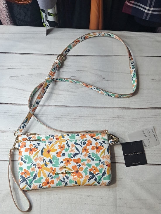 Nanette Lepore Handbags - Nanette Lepore Floral Crossbody Wristlet
